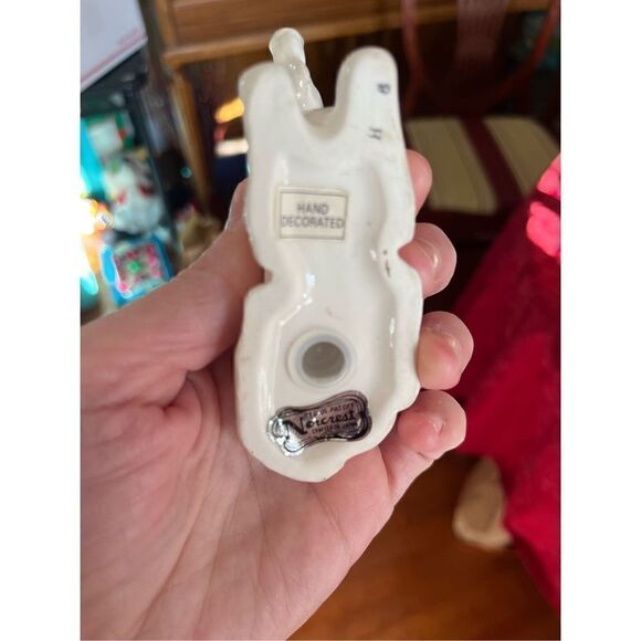 Vintage Norcrest Japan porcelain salt and pepper shakers unicorn fantasy rare - Picture 5 of 5